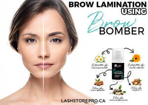 Brow Lamination With InLei Brow Bomber