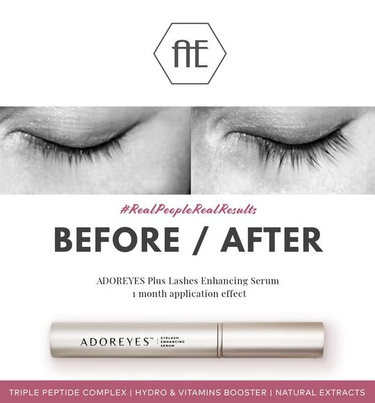 brow and lash growth serum adoreyes eyenvy made in canada free of parabens safe to use